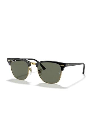 Ray-Ban Unisex Sunglasses Black-Gold Acetate Eyewear - Black/gold