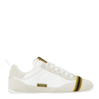 Fendi Schoenen, Dames, Wit, 36 EU, Lage sneaker