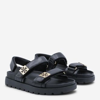 Tory Burch Womens Flat Shoes Black _le
