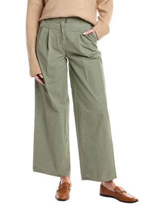 PESERICO Pleated Wide Leg Pant
