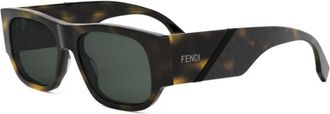 Fendi Sunglasses, unisex, Brown, Size: 54 MM Fe40156I