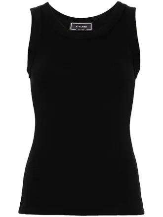 Styland Top a coste - Nero