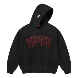 SUPREME x Ghostface SS26 Arc Hooded Sweatshirt Black SUP-SS26-207-BLK