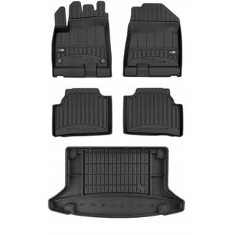 OEM Kit 3d De Alfombrillas De Goma Para Kia E-niro El&eacute;ctrico 2018-2022
