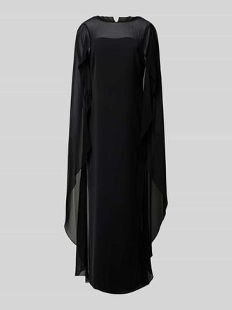 Lauren Ralph Lauren Maxikleid mit U-Boot-Ausschnitt Modell LAVAT in Black, Gr&ouml;&szlig;e 38