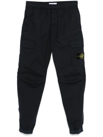Stone Island Cotton Cargo Trousers