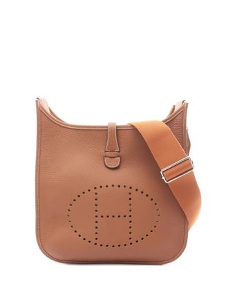 Herm&egrave;s Borsa a tracolla Evelyn 3 Trois PM 2024 - Marrone