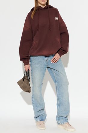 Golden Goose Hoodie, Womens, Burgundy