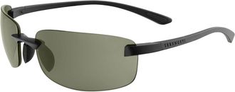 Serengeti Eyewear Rick Polarized SS755001 Mens Sunglasses Black Size 61