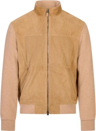 Canali Hombre, Chaquetas, Beige, Talla: L