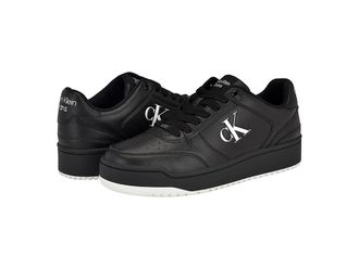 Calvin Klein Acre Mens Lace-up Boots Black/White : 11.5 M