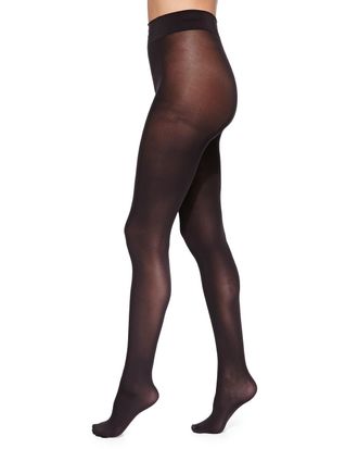 Wolford Pure 50 Basic Opaque Tights, Black
