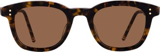 Thom Browne Rectangular - Dark Brown Sunglasses