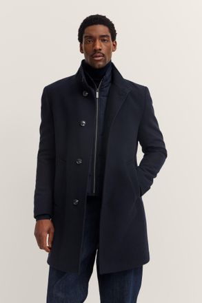 Bugatti Herren Staande kraagjas Modern Fit met Flexcity Stretch-inzetstukken