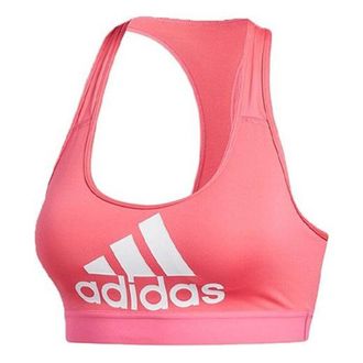 adidas (WMNS) adidas Dont Rest Badge of Sport Sports Top Pink White EI5428