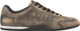 Gucci Sneakers, male, Beige, Size: 10 1/2 US Web-detail Logo Sneaker