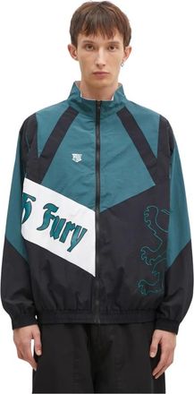 Neighborhood Jassen, Heren, Veelkleurig, M, Polyester, Track Jacket Mod