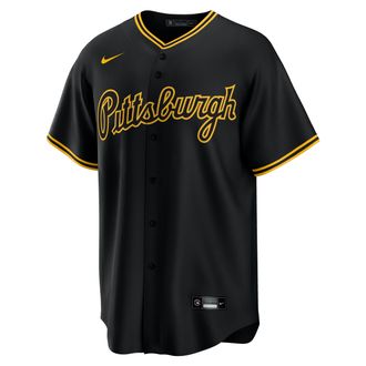 Nike Paul Skenes Pittsburgh Pirates Nike Mens MLB Replica Jersey in Black | T770PTBBPT7-0Z8