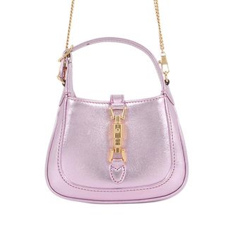 Gucci Pre-owned Gucci Nano Metallic Calfskin Jackie 1961 Satchel Ladies 9N3MG9WXC1YDNETL
