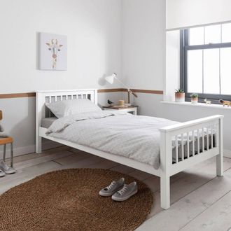 N&ouml;a & Nani Hampshire Single Bed Frame in White
