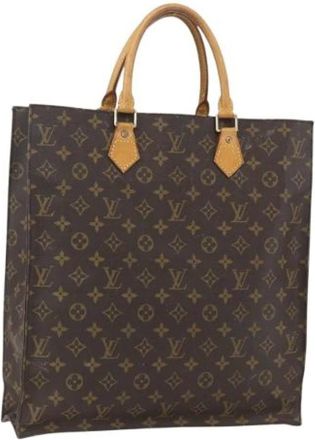 Louis Vuitton Pre-owned Tote Bags, female, Brown, Size: ONE SIZE Pre-owned Vintage Canvas Tote