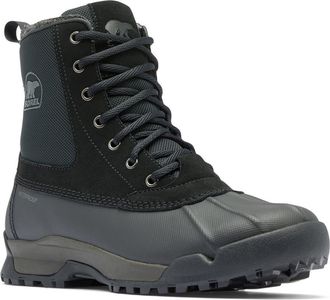 Sorel Buxton Lite Waterproof Boot in Black/Black at Nordstrom, Size 8.5