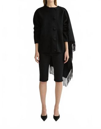 Poss&eacute; Wren Boxy Coat In Black