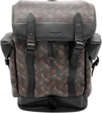 Coach Pre-owned Backpack - Heren - Vintage Rugzakken - Bruin - ONE Size - Leer - Vintage