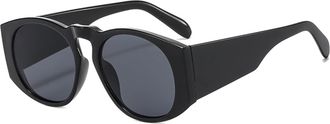 Generic Outdoor Men Driving Sunglasses Vacation Women Sports Party Sun Glasses(Black)