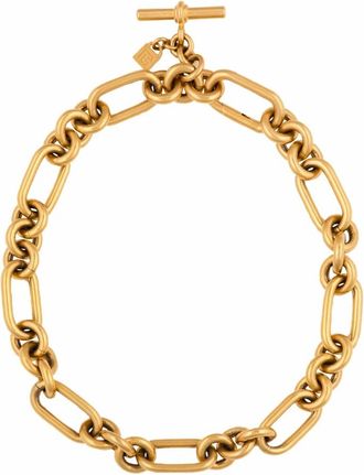 Balmain Synchroniseer gouden messing ketting - Dames - Kettingen - Geel - ONE Size - Accessoires