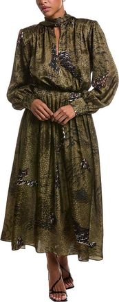 Ronny Kobo Silk-Blend Anora Dress