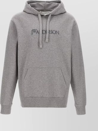 J.W.Anderson cotton embroidered hoodie