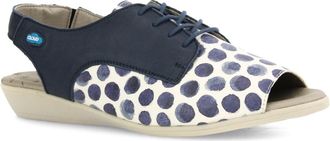 Cloud Womens Flat Sandals, Tupai Blue, 3 UK