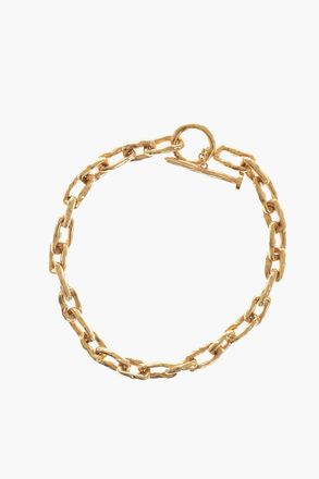 Off-white Collana A Catena Effetto Dorato Off-White