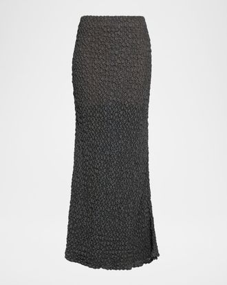 Silvia Tcherassi Bubble Jacquard Maxi Skirt
