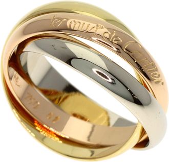 Cartier Yellow Gold (18K) Pink Gold (18K) White Gold (18K) Band Ring (Pre-Owned)