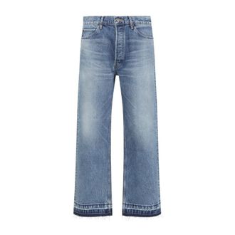 Celine Straight Jeans, male, Blue, Size: W31 Wesley Jeans