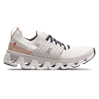 On Cloudswift 3 Textile Synthetic Womens Lace Up Trainers - Ivory Rose - Size:UK 4.5