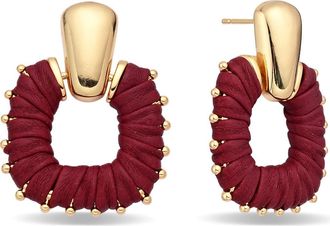 Eye Candy Los Angeles Jelena Statement Knocker Earrings in Gold at Nordstrom Rack