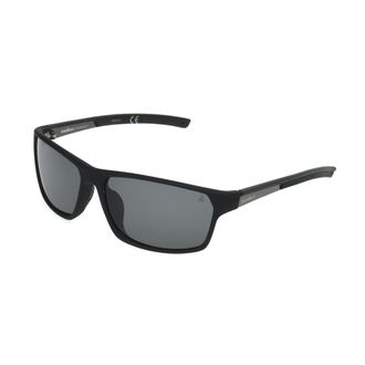 Ironman Ironman Mens Enthusiast Sunglasses Wrap, Black, 61mm