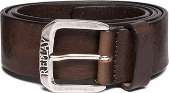 Replay Lederg&uuml;rtel REPLAY, Herren, Gr. 85, braun (fade tobacco), Rindsleder, G&uuml;rtel Lederg&uuml;rtel