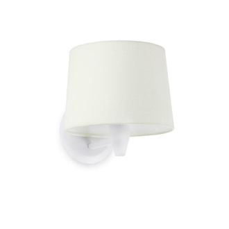 Netlighting Conga Wall Light with Shade White E27