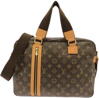 Louis Vuitton Pre-owned Monogram Canvas Handbag - Dames - Vintage Handtas - Bruin - ONE Size - Vintage