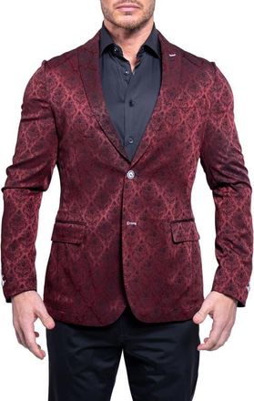 Maceoo Descartes Ascension2184 Unconstructed Blazer in Red at Nordstrom, Size 3