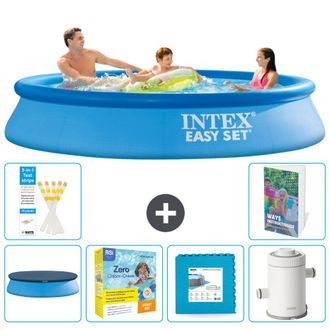 Intex Piscina Easy Set Redonda - 305x61 Cm - 7-piezas S102
