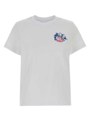 Moncler White Cotton T Shirt