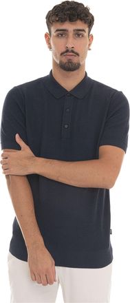 BOSS Polo manica corta H-IANNOTTI Blu BOSS Uomo