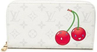 Louis Vuitton Pre-owned Wallets, female, White, Size: ONE SIZE Pre-owned Vintage Long Wallet (bi-fold)