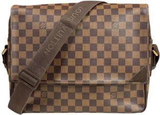 Louis Vuitton Tweedehands Canvas Louis Vuitton tassen - Heren - Vintage Schoudertas - Bruin - ONE Size - Vintage