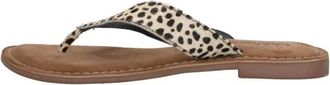 Lazamani 75.481 Slipper - Dames - Slippers - Veelkleurig - 37 EU - Leer - Schoenen